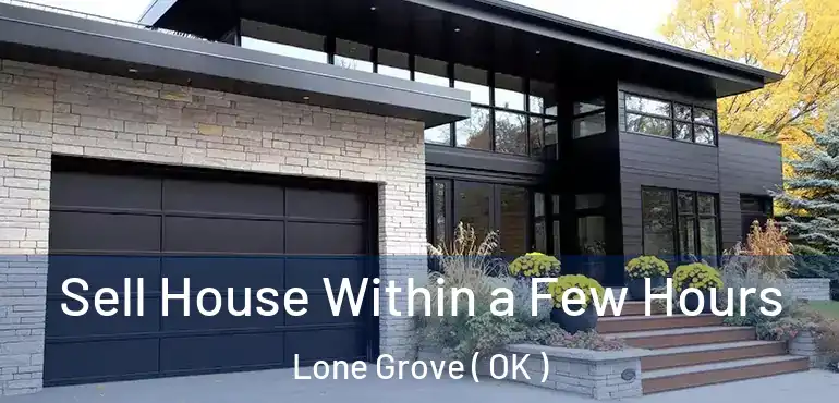  Sell House Within a Few Hours Lone Grove ( OK )