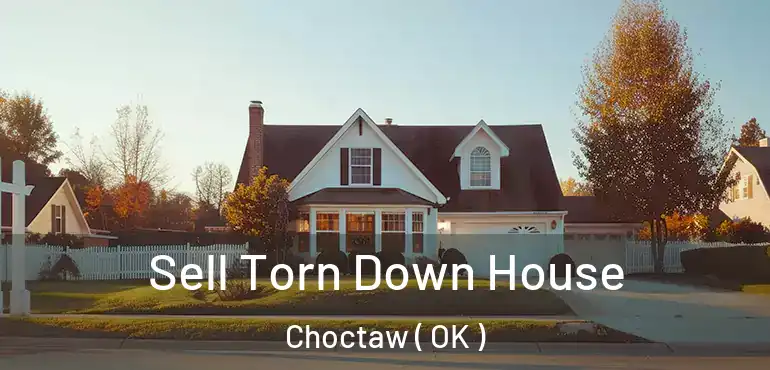  Sell Torn Down House Choctaw ( OK )
