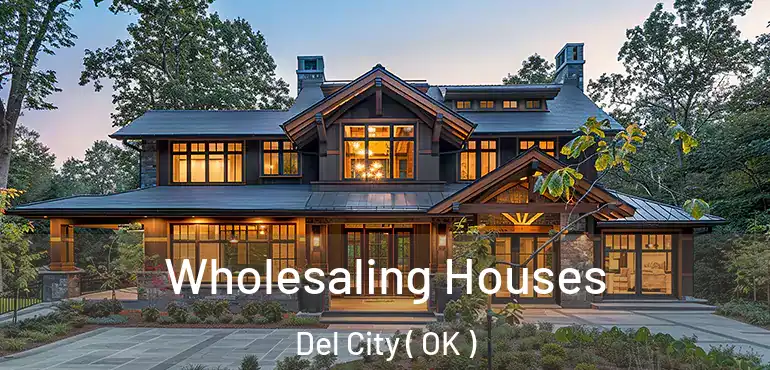 Wholesaling Houses Del City ( OK )