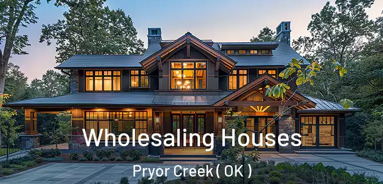 Wholesaling Houses Pryor Creek ( OK )